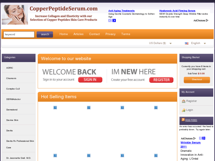 www.copperpeptideserum.com
