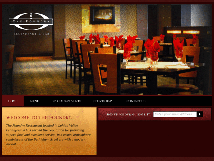 www.foundryrestaurant.com