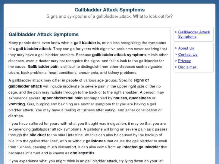 www.gallbladderattacksymptoms.org