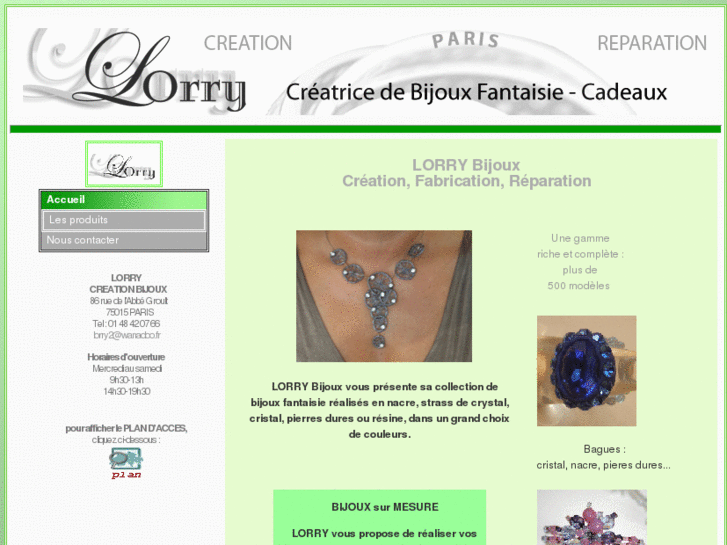 www.lorry-creation-bijoux.com