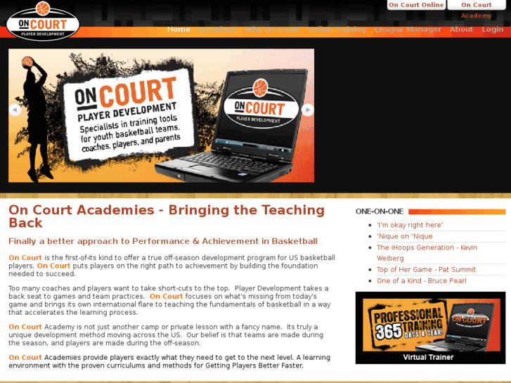 www.oncourtacademy.com