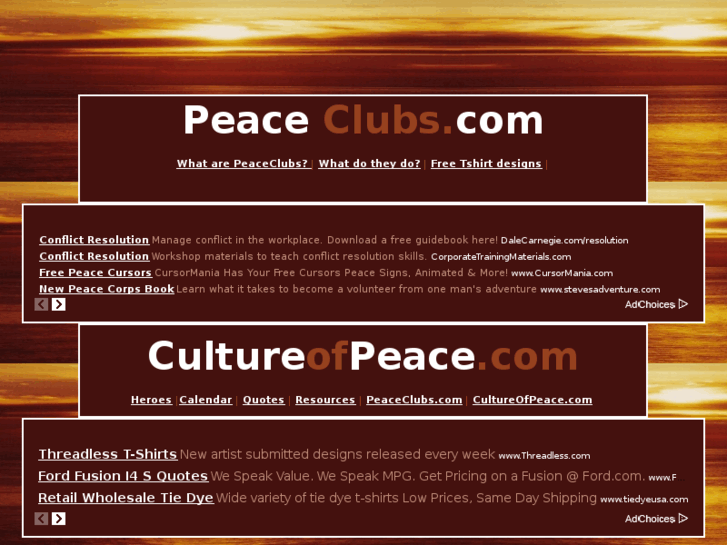 www.peaceclubs.com