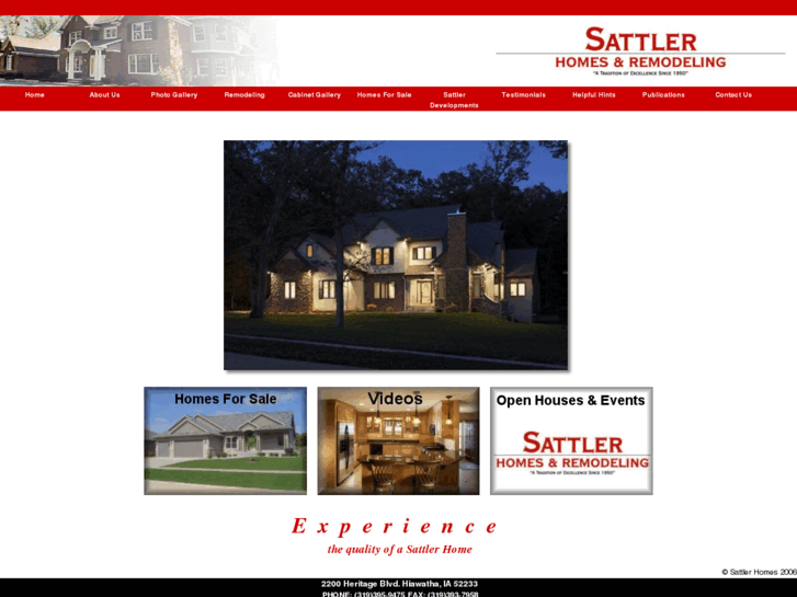 www.sattlerhomes.com