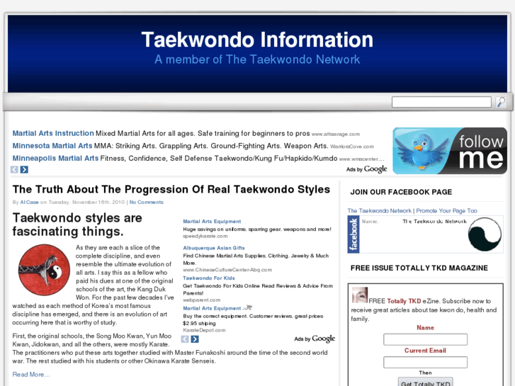 www.taekwondo-information.com