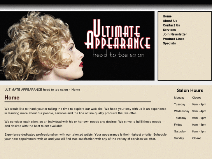 www.theultimateappearance.com