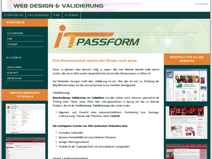 www.webseiten-validierung.de