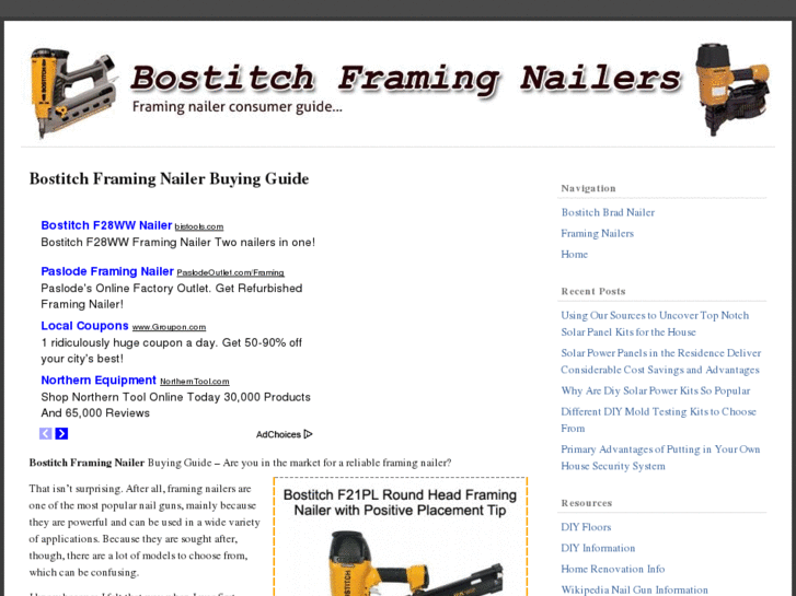 www.bostitchframingnailer.com