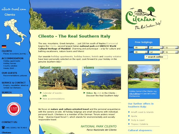 www.cilento-travel.com