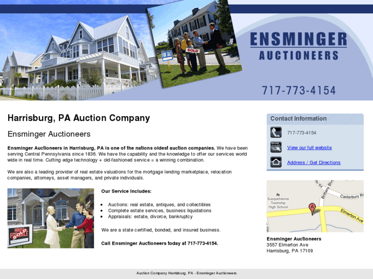 www.ensmingerauctioneers.net