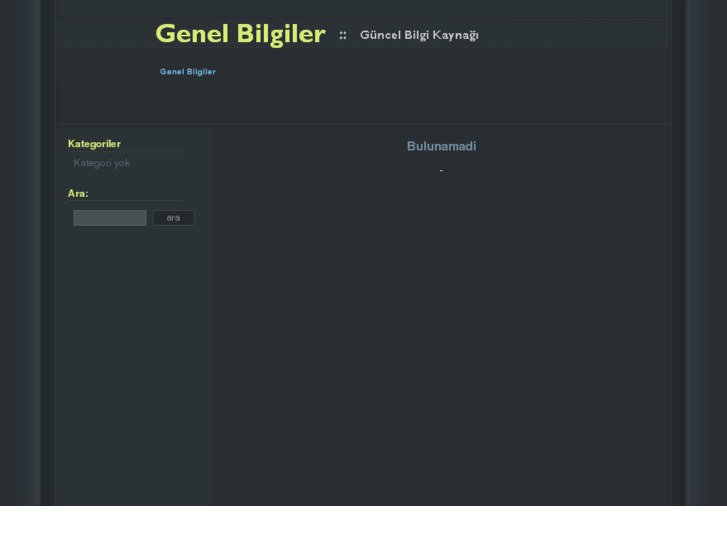 www.genelbilgiler.com