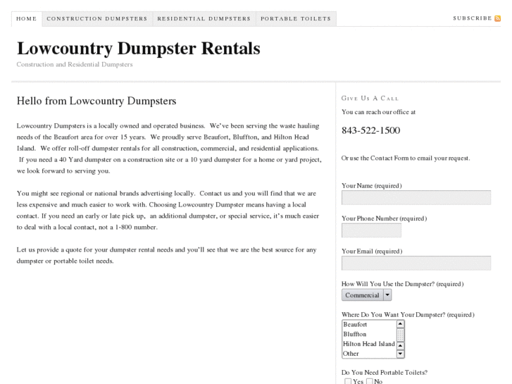 www.lowcountrydumpsters.com