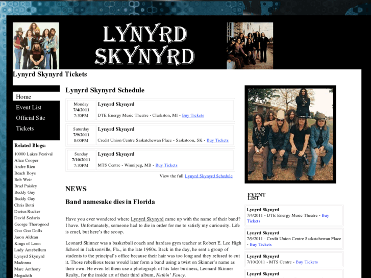 www.lynyrdskynyrdtickets.com