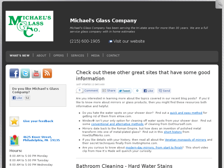 www.michaelsglasscompany1977.com