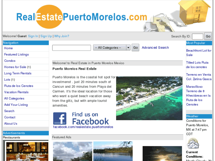 www.realestatepuertomorelos.com