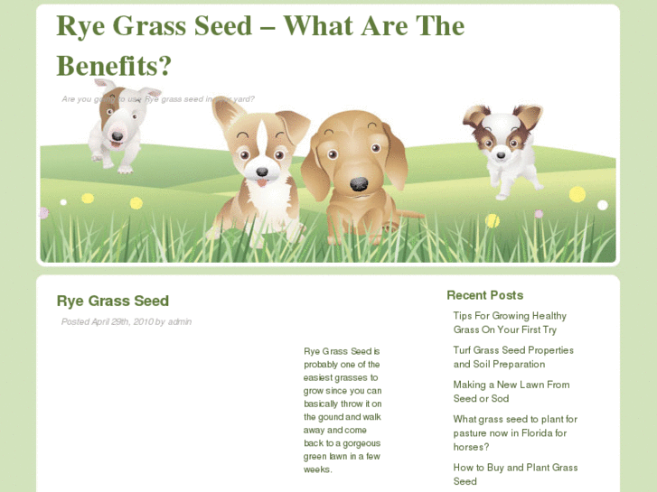 www.ryegrassseed.org