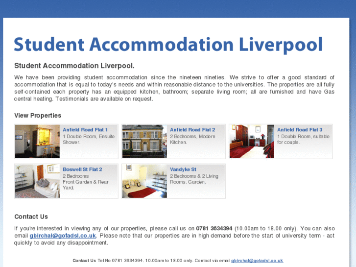 www.studentaccommodationliverpool.com