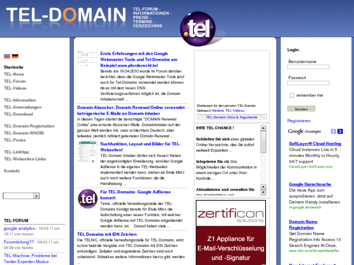 www.tel-domain-forum.com