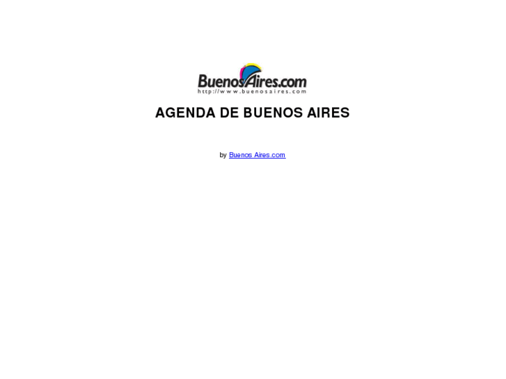 www.agendabuenosaires.com