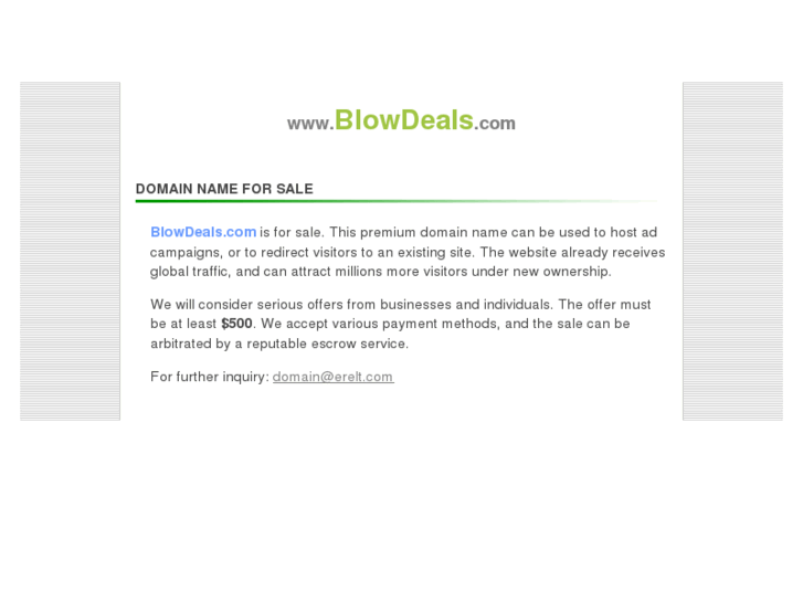 www.blowdeals.com
