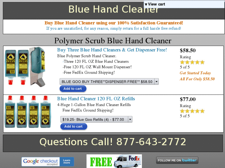 www.bluehandcleaner.com