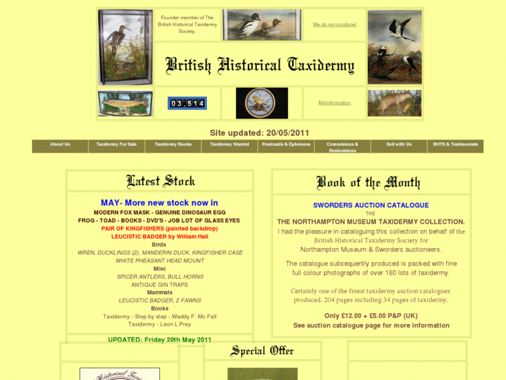 www.britishhistoricaltaxidermy.com