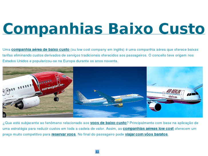 www.companhiasbaixocusto.com