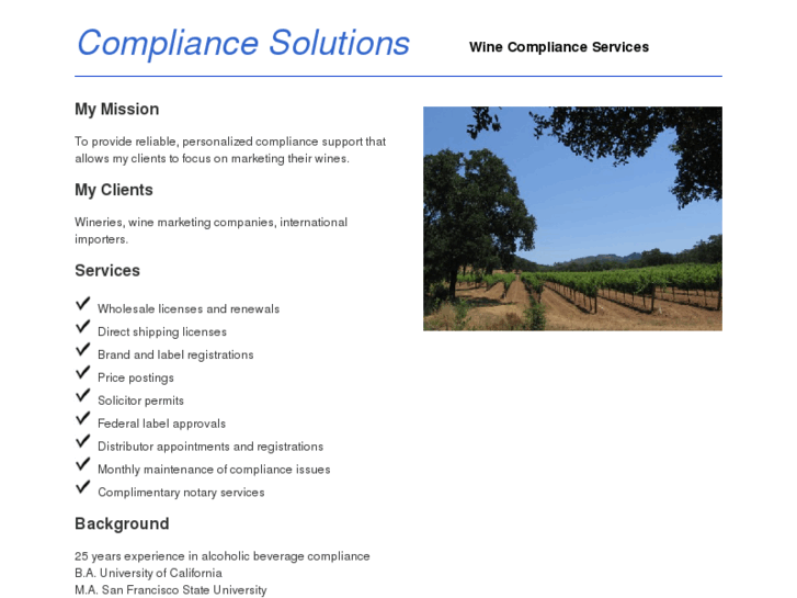 www.compliancesolutions.biz