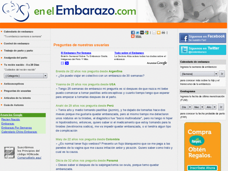 www.enelembarazo.com