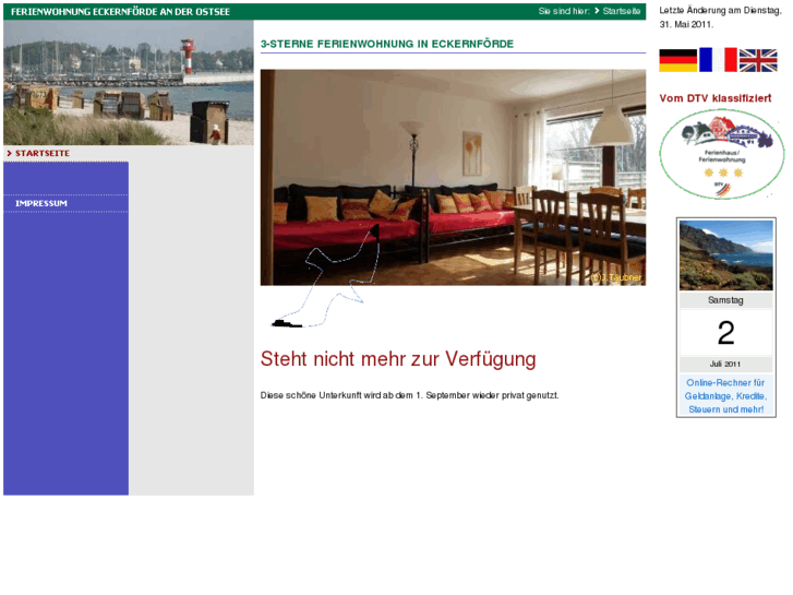 www.ferienwohnung-eckernfoerde.info