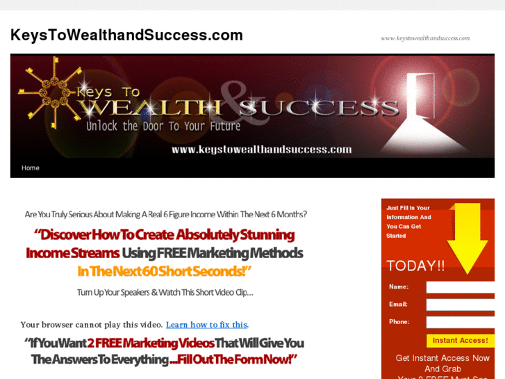 www.keystowealthandsuccess.com