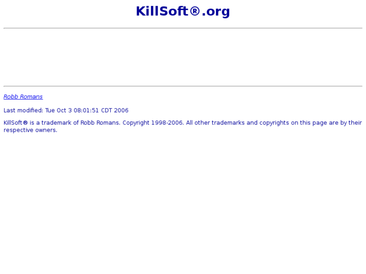 www.killsoft.org