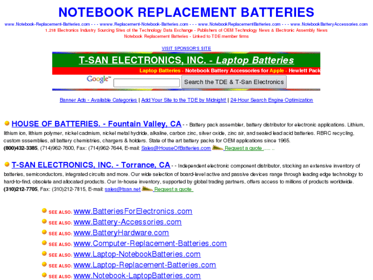 www.notebook-replacement-batteries.com