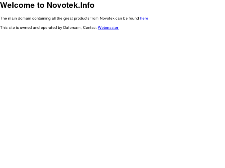 www.novotek.info