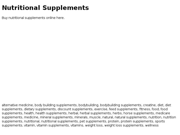www.nutrisupplements.net