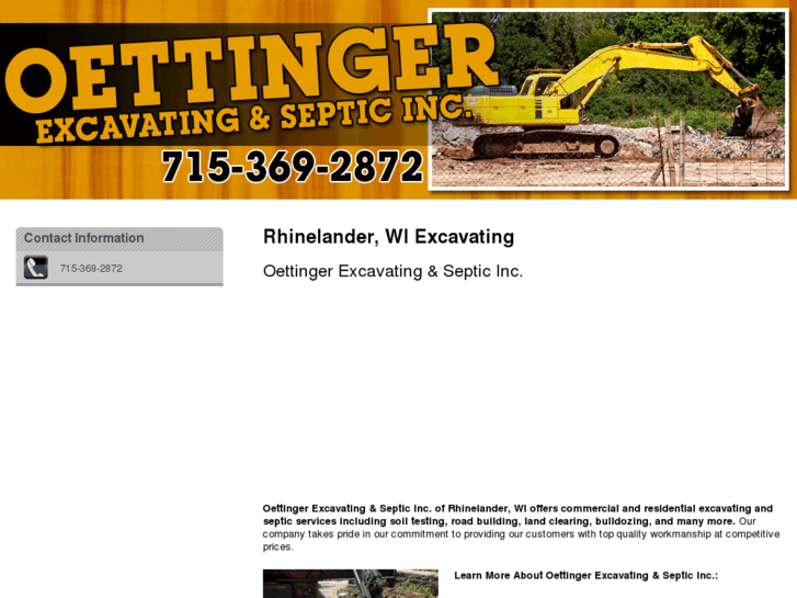 www.oettingerexcavatingandsepticwi.com