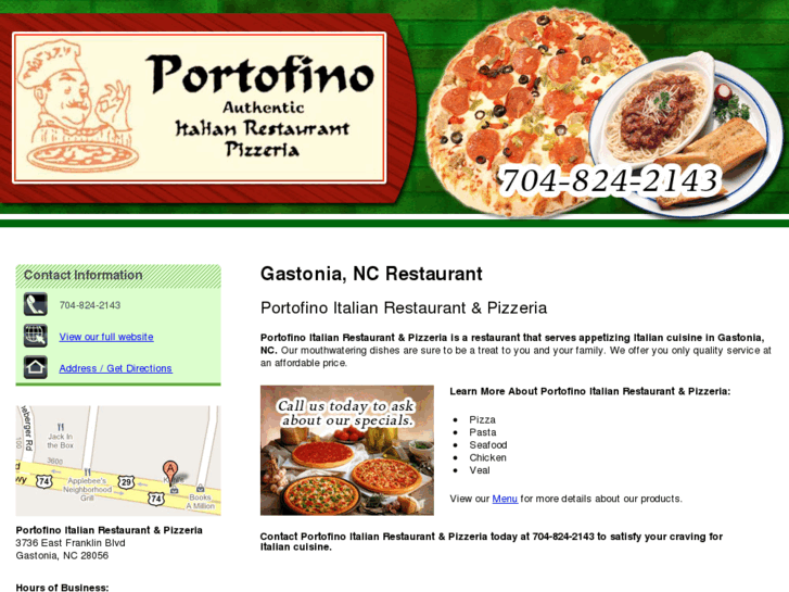 www.portofinoitalianrestaurant.com