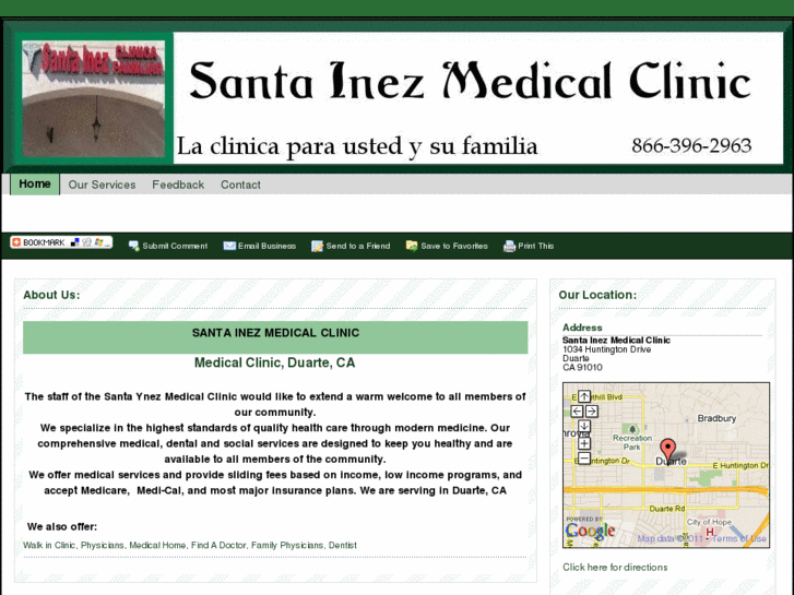 www.santainezmedical.com