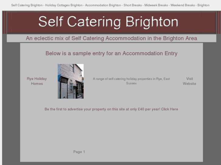 www.selfcateringbrighton.com