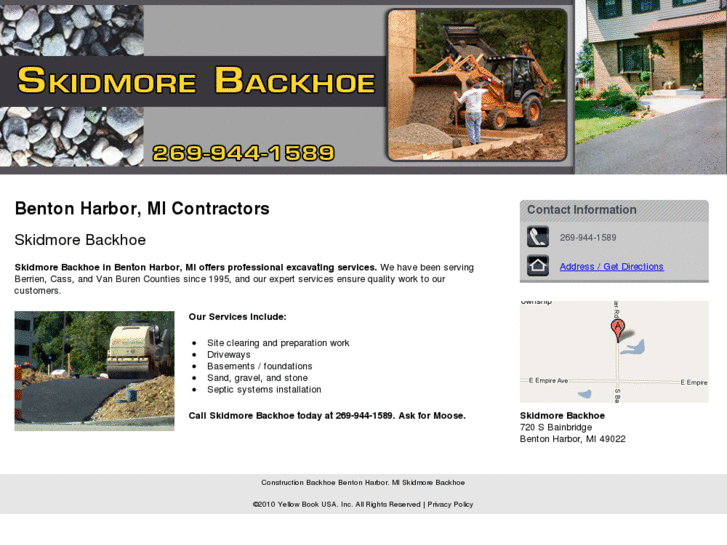 www.skidmorebackhoe.com