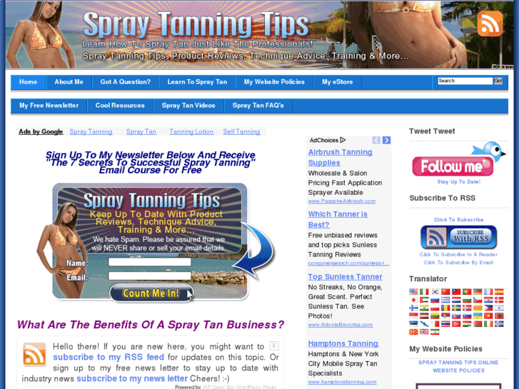 www.spraytanningtips.com