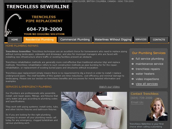 www.trenchlesssewerline.com