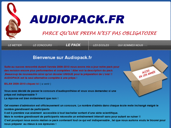 www.audiopack.fr