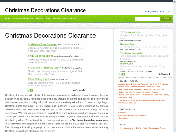 www.christmasdecorationsclearance.net