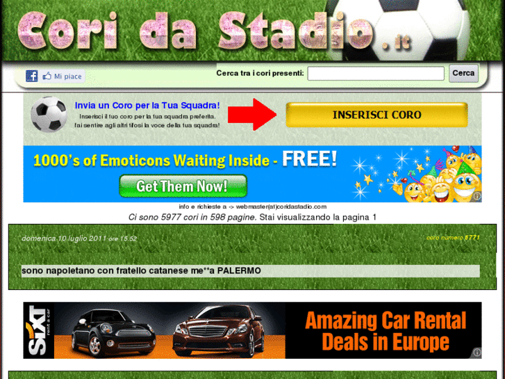 www.coridastadio.com