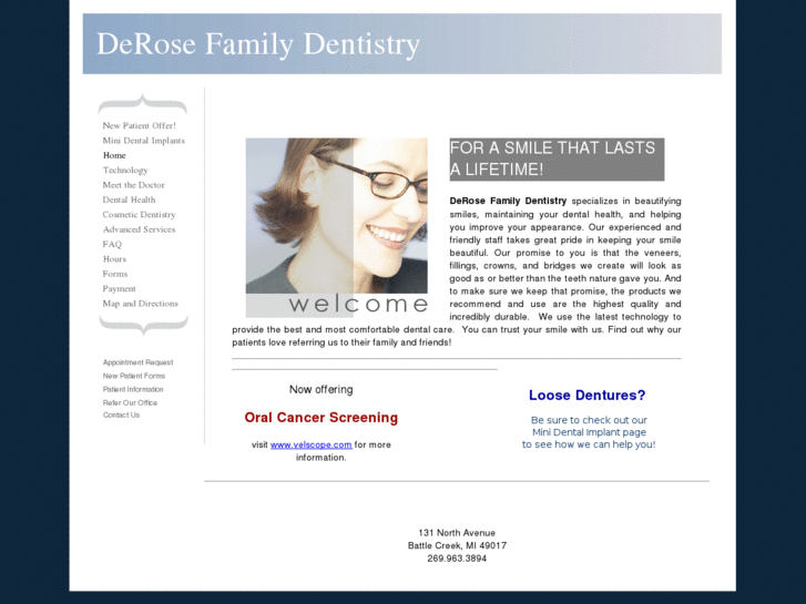 www.derosefamilydentistry.com