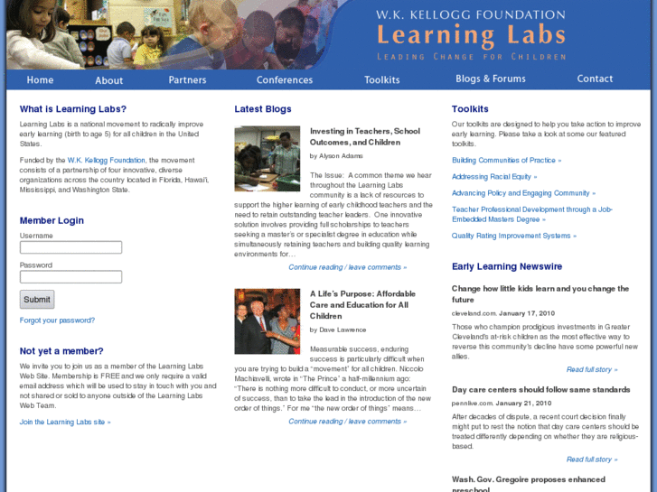www.earlylearningtools.org