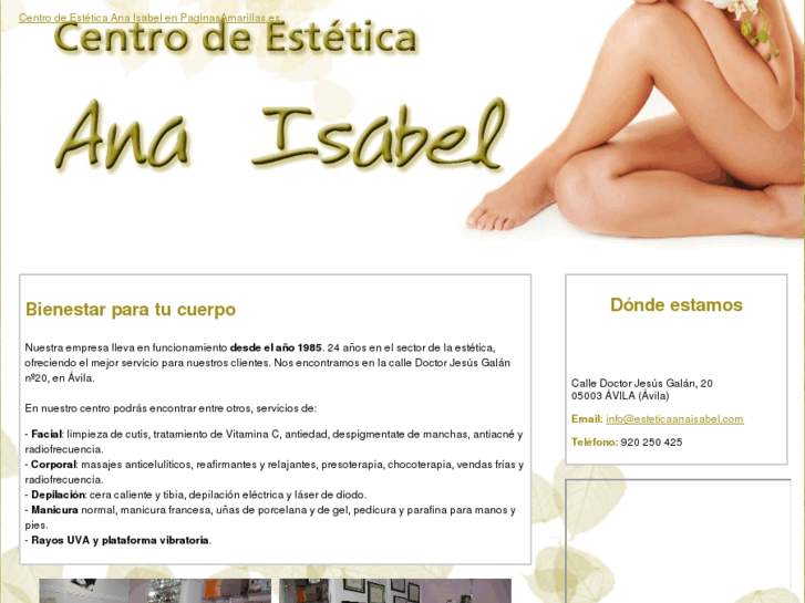 www.esteticaanaisabel.com