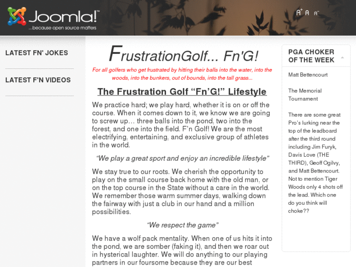 www.frustrationgolf.com