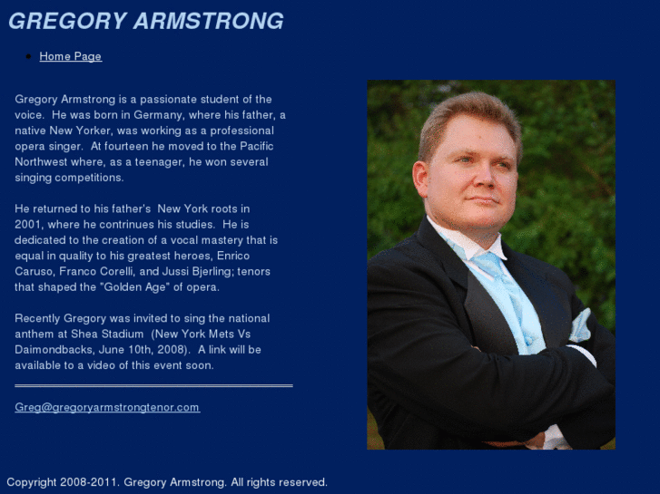 www.gregoryarmstrongtenor.com