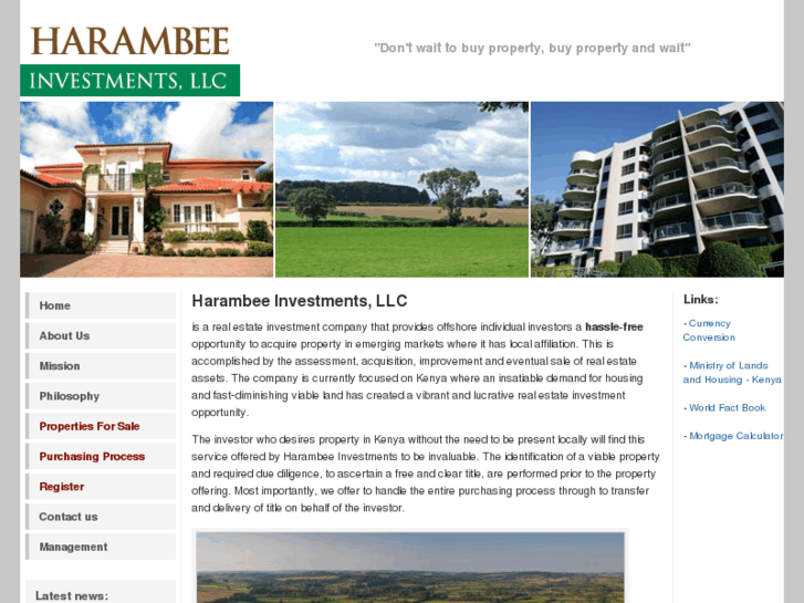 www.harambeeinvestments.com